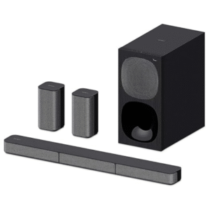 Sony HT-S20R Real 5.1ch Dolby Digital Soundbar for TV with subwoofer and Compact Rear Speakers, 5.1ch Home Theatre System (400W,Bluetooth & USB Connectivity, HDMI & Optical connectivity)