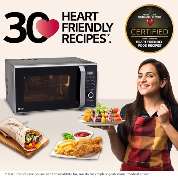LG 28 L Convection Microwave Oven (MC2887BFUM, Black) - Image 7