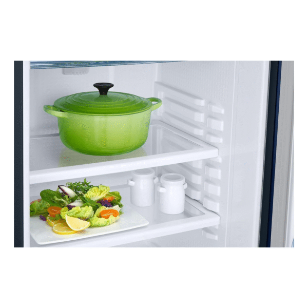 Samsung 183 L, 5 Star, Digital Inverter, Direct-Cool Single Door Refrigerator (RR20D2825CU/NL, Camellia Blue, Base Stand Drawer) - Image 5