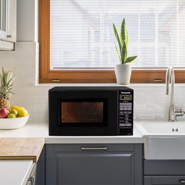 Panasonic 20L Solo Microwave Oven (NN-ST266BFDG, Black, 51 Auto Menus) - Image 4
