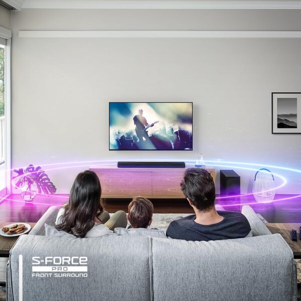 Sony HT-G700 3.1ch 4K Dolby Atmos/DTS:X Soundbar for TV with Wireless subwoofer, 3.1ch Home Theater System (400W, Surround Sound,Bluetooth Connectivity, HDMI & Optical Connectivity, 4k HDR) - Black - Image 7