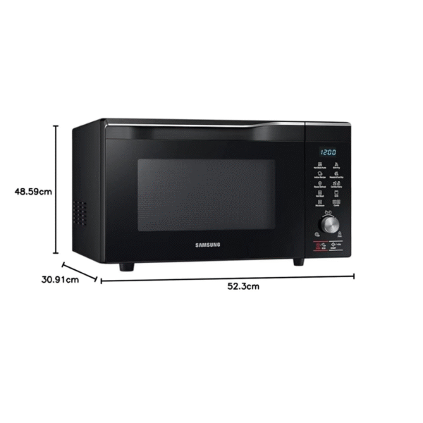 Samsung 32 L Convection Microwave Oven (MC32A7056CK/TL, Black, Slimfry) - Image 7