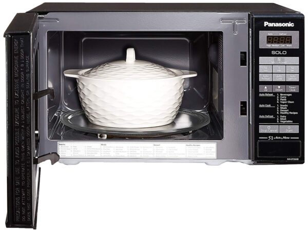 Panasonic 20L Solo Microwave Oven (NN-ST266BFDG, Black, 51 Auto Menus) - Image 3