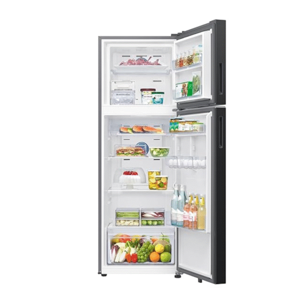 Samsung 350 L, 2 Star, Convertible 5-in-1, Digital Inverter, Frost Free Double Door, WiFi Enabled Bespoke AI Refrigerator (RT38DG5A2BBXHL, Luxe Black, Black) - Image 8