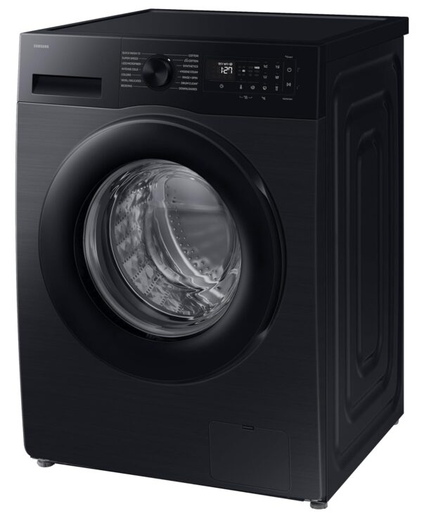 Samsung 12 kg, 5 Star, AI Ecobubble, Super Speed, Wi-Fi, Hygiene Steam with Inbuilt Heater, Digital Inverter, Fully-Automatic Front Load Washing Machine (WW12DG5B24ABTL, Black) - Image 14