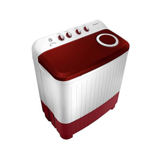 Samsung 7.5 Top Load Washing Machine (WT75M3000RR/TL_ Light Gray with Red Base) - Image 9