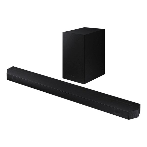 Samsung Q-Symphony Soundbar (HW-Q600C/XL), USB, Bluetooth with 3.1.2 Channel, Wireless Subwoofer, and 2 Up-Firing Speakers, Dolby Atmos Music (Black) - Image 9