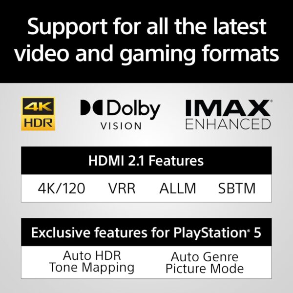 SONY New Launch BRAVIA Theatre Bar 8 Premium Soundbar Home Theatre System for TV with 360 Spatial Sound Mapping, IMAX, Dolby Atmos/DTSx(HT-A8000) -Black - Image 9