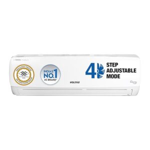 Voltas 1 Ton 3 Star, Fixed Speed Split AC (Copper, LED Display, Anti-dust Filter, 2023 Model, 123 Vectra Elegant, White)