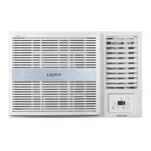 Voltas 1 Ton, 5 Star, Inverter Window AC (Copper, 2-in-1 Adjustable Mode, 2023 Model, 125V Vertis Pearl, White)