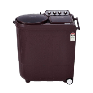 Whirlpool 8.5 Kg 5 Star Semi-Automatic Top Loading Washing Machine (ACE 8.5 TURBO DRY, Wine Dazzle)