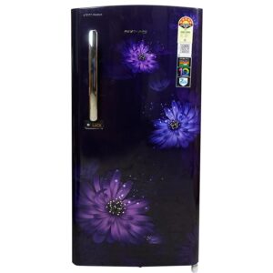 Voltas Beko 185 L, 5 Star, Single Door DC Refrigerator (Dahlia Blue) (RDC220A/W0DBETMH000GD)