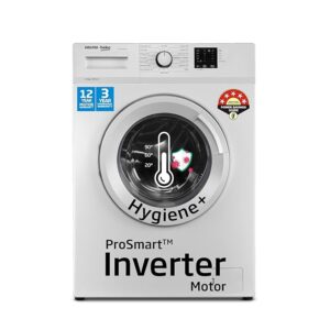 Voltas Beko 6.0kg. Inverter, 5 Star Front Load Washing Machine (WFL6010VPWW, White)