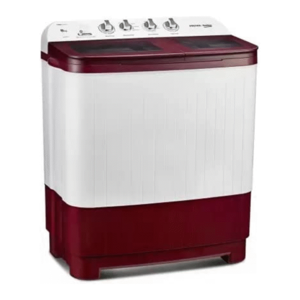 Voltas Beko 8 kg Semi Automatic Washing Machine (Burgundy) WTT80DBRG (BURGUNDY)