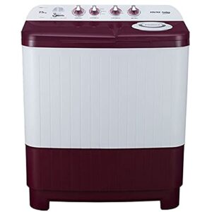Voltas Beko 7.5 kg 5 Star Semi-Automatic Top Load Washing Machine (Special Pulsator Technology, WTT75DBRT, Burgundy)
