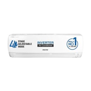 Voltas 1 Ton 3 Star Adjustable Inverter Split AC(Copper, 123V Vectra Elegant, 4-in-1 Adjustable Mode, White)
