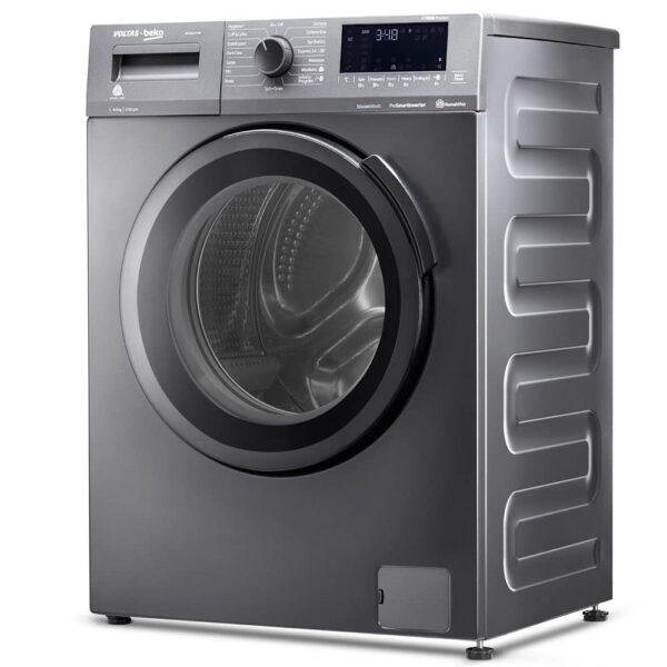 Voltas Beko 6.5kg 5 Star Front Load Washing Machine (WFL6512VTMP, Anthracite), Steam Wash,Stain Expert - Image 10