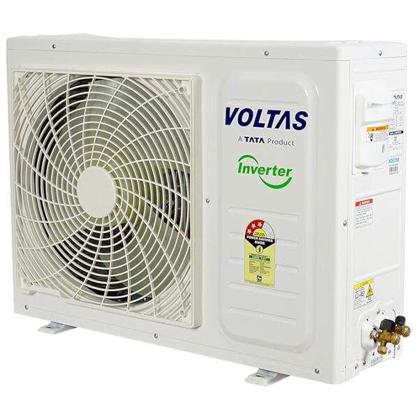 Voltas 1.5 Ton 3 Star Inverter Split AC (Copper, 4-in-1 Adjustable Mode, Anti-dust Filter, 2024 Model, â€Ž183V VECTRA PRISTINE, White) - Image 2