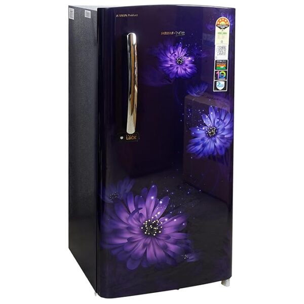 Voltas Beko 185 L, 5 Star, Single Door DC Refrigerator (Dahlia Blue) (RDC220A/W0DBETMH000GD) - Image 2