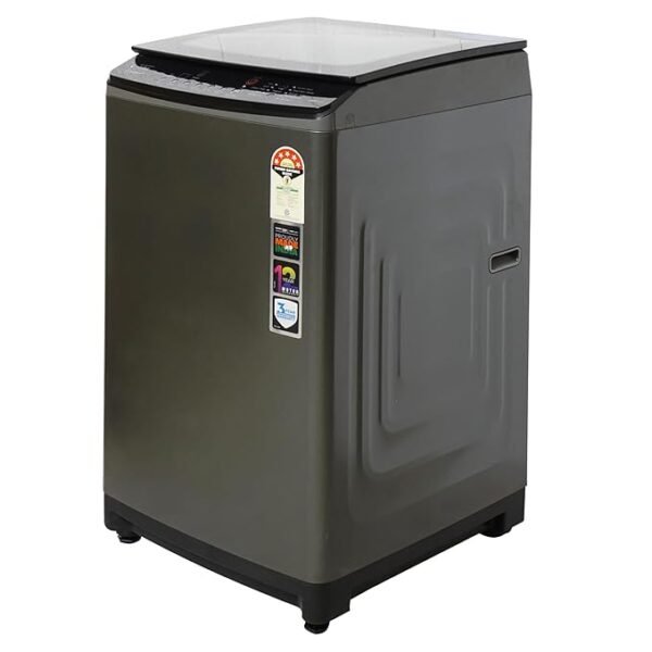 Voltas Beko 6.5 kg 5 Star Fully-Automatic Top Loading Washing Machine (WTL65UPGC, Gray) 2020 - Image 2