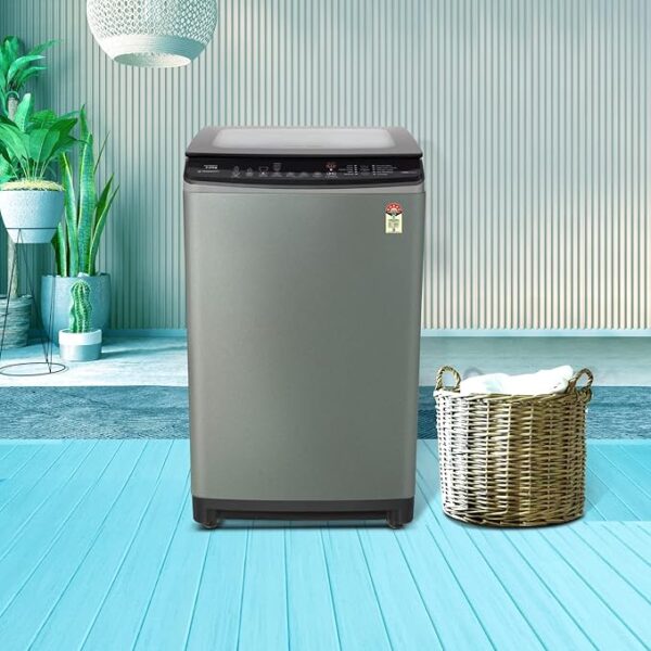 Voltas Beko 7.0 Kg, 5 Star, Fully Automatic Top Load Washing Machine (WTL70UPSCXX, Grey),Fountain Wash - Image 2