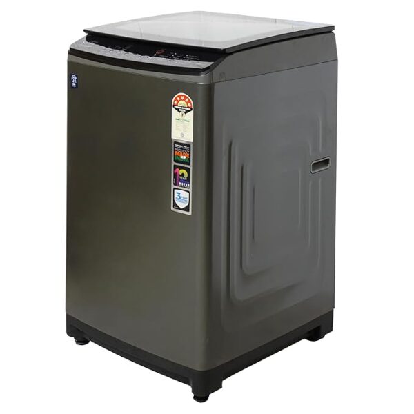 Voltas Beko 7.5 Kg 5 Star Top Load Fully Automatic Washing Machine (Grey) - Image 2