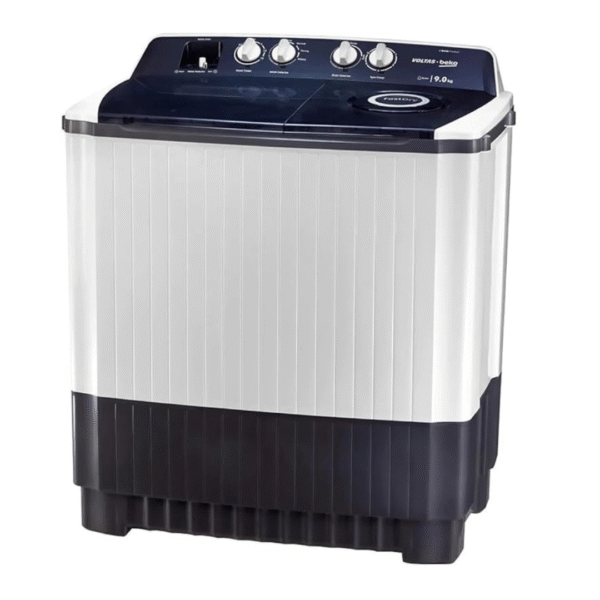 Voltas Beko 9 kg Semi Automatic Washing Machine (Burgundy) WTT90AGRT - Image 2