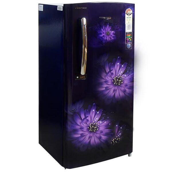 Voltas Beko RDC220B/W0DBE0M 185 Litre 4 Star Direct Cool Refrigerator Dahlia Blue - Image 2