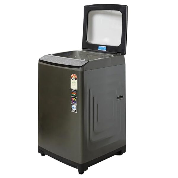 Voltas Beko 6.5 kg 5 Star Fully-Automatic Top Loading Washing Machine (WTL65UPGC, Gray) 2020 - Image 3