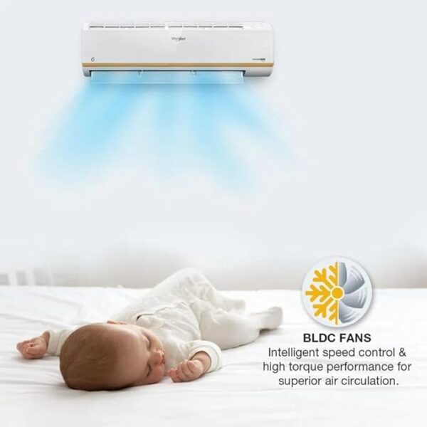 WHIRLPOOL 3DCool 1.5T 5 Star Xpand Inverter Split-Air Conditioner (1.5T 3DCOOL 15T 5S INV EXP S4M2PP0) - Image 4