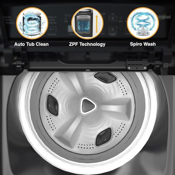 Whirlpool 7.5 Kg 5 Star Stainwash Pro Fully Automatic Top Load Washing Machine (Stainwash Pro H 7.5 Kg 5 Star with In-Built Heater) - Image 3