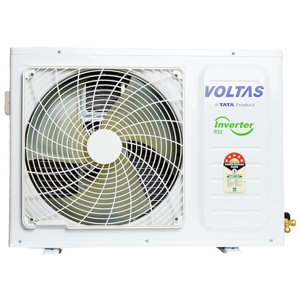 Voltas 1.5 Ton, 5 Star, Inverter Split AC (Copper, 5-in-1 Adjustable Mode, Anti-dust Filter, 2024 Model, 185V Vertis Smart Elite Gold, White) - Image 4