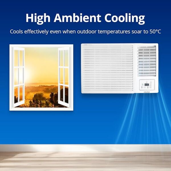 Voltas 2 Ton 2 Star, Turbo Mode Window AC (Copper Condenser, Anti-Rust Coating, Anti-Freeze Thermostat, AC 2T 242 Vectra Plus, White) - Image 4