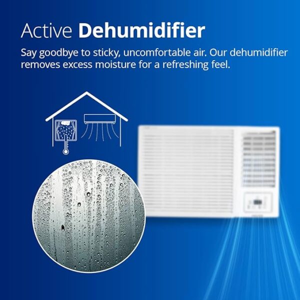 Voltas 2 Ton 2 Star, Turbo Mode Window AC (Copper Condenser, Anti-Rust Coating, Anti-Freeze Thermostat, AC 2T 242 Vectra Plus, White) - Image 5