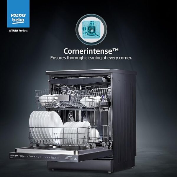 Voltas Beko 15 Place Settings Dishwasher (DF15A) - Image 5