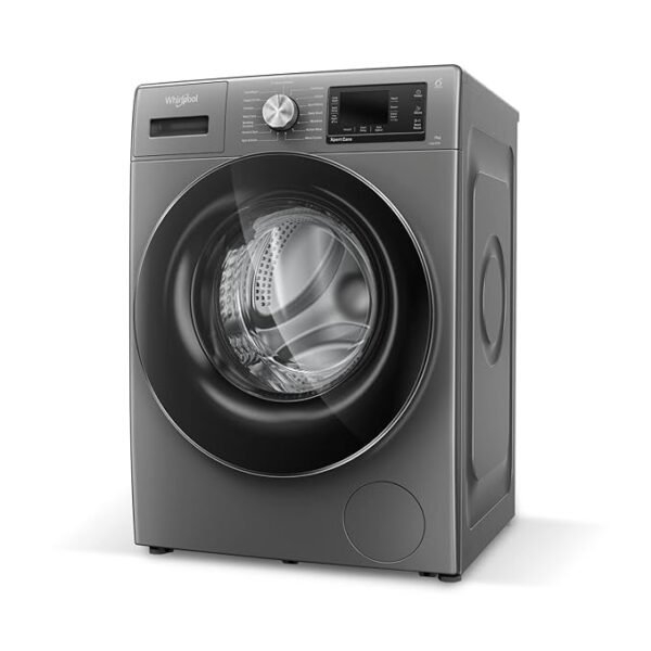 Whirlpool 7kg LCD Touch Ozone Technology Front Load Washing Machine (XO7012BZV, Volcano Grey, Inverter, 1200 RPM, 2022 Model) - Image 5