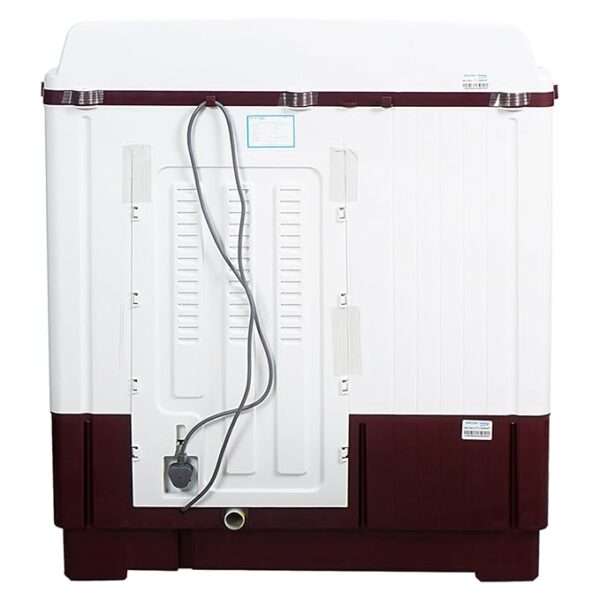 Voltas Beko 10 Kg 5 Star Semi Automatic Top Load Washing Machine WTT10/UCABRSSWH4PTD, Burgundy) - Image 6