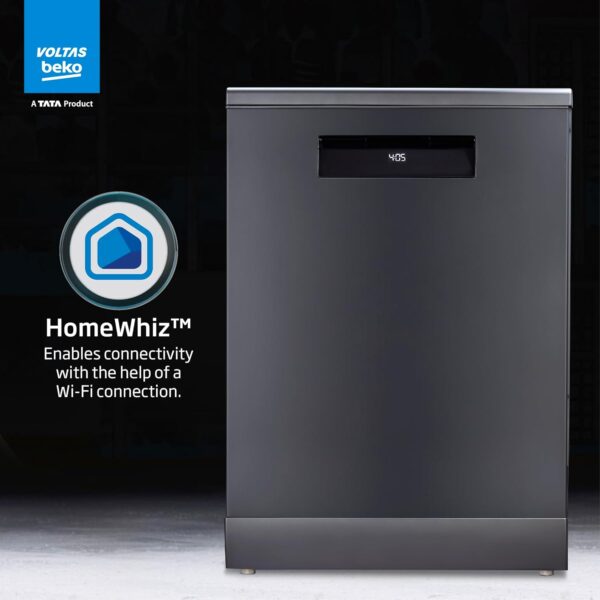Voltas Beko 15 Place Settings Dishwasher (DF15A) - Image 6