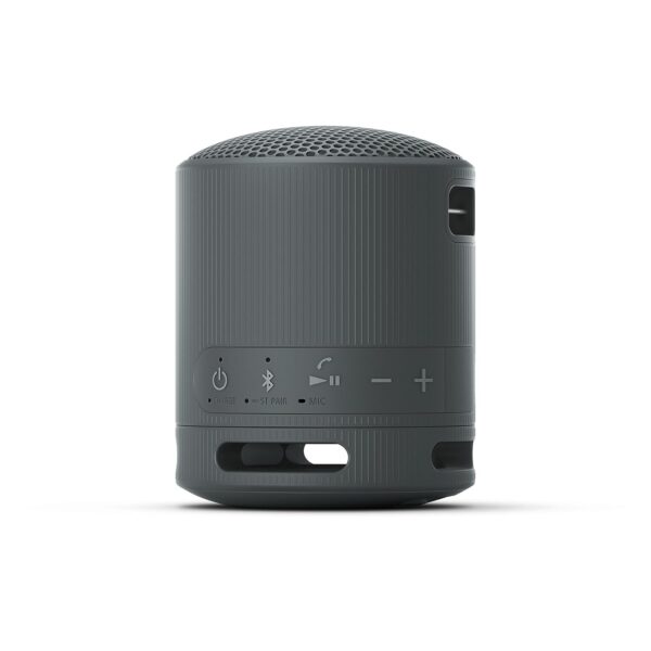 Sony SRS-XB100 Wireless Bluetooth Portable Lightweight Super-Compact Travel Speaker, Extra-Durable IP67 Waterproof & Dustproof, 16 Hour Battery, Versatile Strap, and Hands-Free Calling, Black New - Image 7