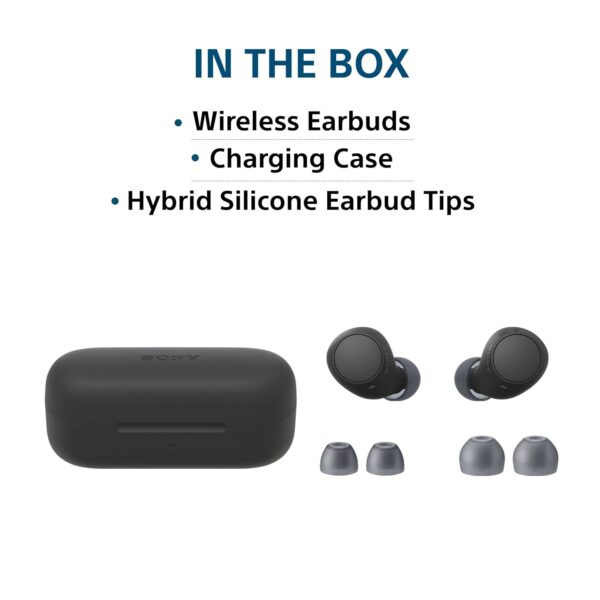 Sony WF-C510 Truly Wireless Bluetooth Earbuds with Mic, TWS, in Ear, Up to 22 Hours Battery, Ambient Sound Mode, Small and Comfortable, IPX4- Blue - Image 7