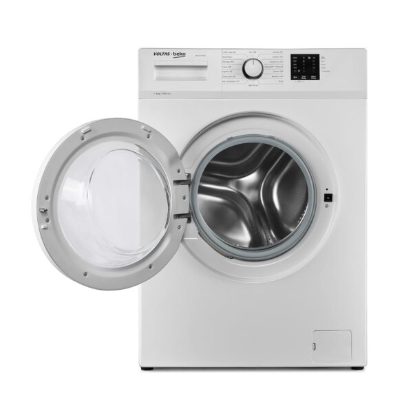 Voltas Beko 6.0kg. Inverter, 5 Star Front Load Washing Machine (WFL6010VPWW, White) - Image 7