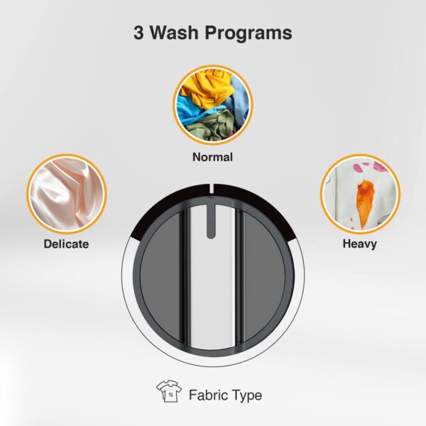 Whirlpool 9kg 5 Star Semi-Automatic Top Loading Washing Machine (Ace 9.0 Grey Dazzle, 10Yr -NH, 10 Min Quick Drying, Turbo dry Technology) - Image 7