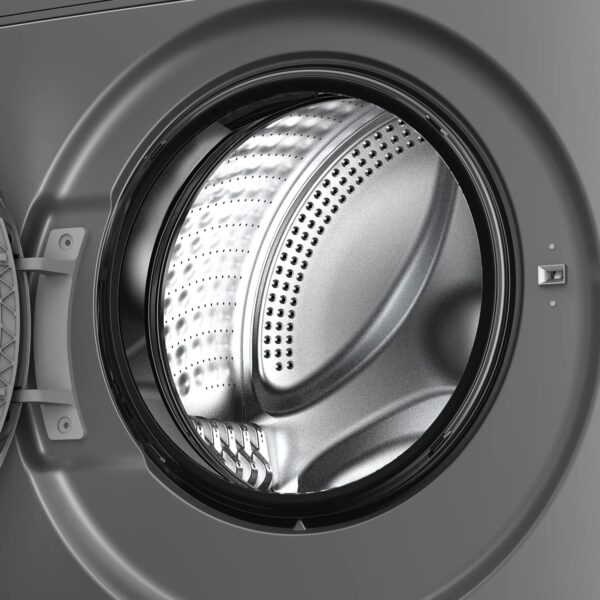 Whirlpool 7kg LCD Touch Ozone Technology Front Load Washing Machine (XO7012BZV, Volcano Grey, Inverter, 1200 RPM, 2022 Model) - Image 8