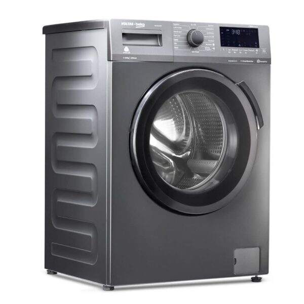 Voltas Beko 6.5kg 5 Star Front Load Washing Machine (WFL6512VTMP, Anthracite), Steam Wash,Stain Expert - Image 9