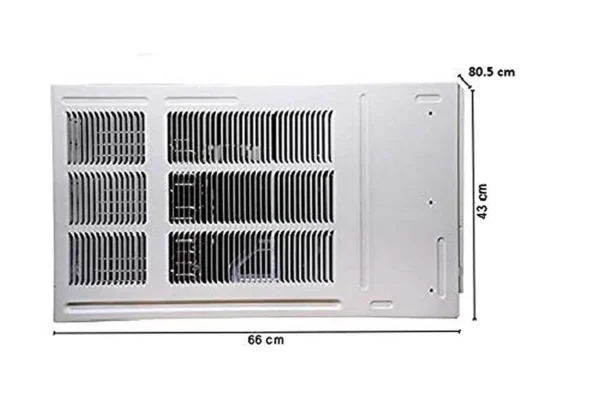Voltas 183 Vectra Pearl 1.5 Ton 3 Star Window AC – Copper Condenser, Active Dehumidifier, Eco Mode | Fixed Speed - Image 2