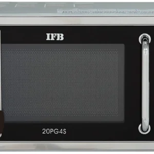 IFB 20PG4S 20L Grill Microwave Oven (Black/Silver, 61 Auto Cook Menus, Steam Clean, Express Cooking, Touch Keypad)