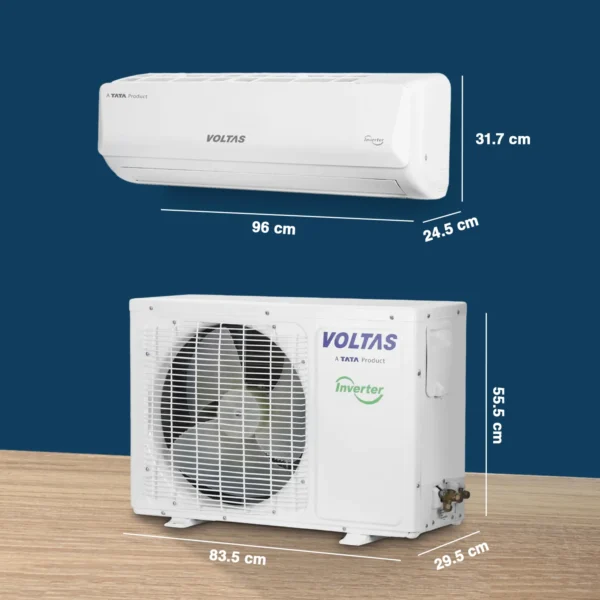 Voltas SmartAir Inverter AC, 1.5 Ton, 5 star - 185V Vertis Emerald - Image 2