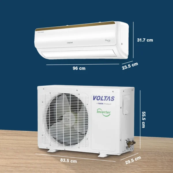 Voltas SmartAir Inverter AC, 1.5 Ton, 3 star - 183V Vertis Smart Elite Gold With IoT - Image 2