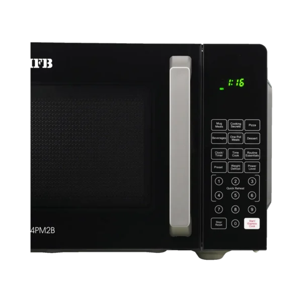 IFB 24PM2B 24 L Solo Microwave Oven | 69 Auto Cook Menus | Touch Keypad | Anti-Rust Cavity | Black - Image 3
