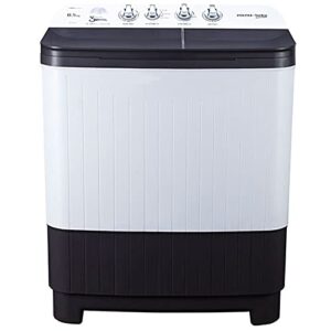 Voltas Beko 8.5 kg 5 Star Semi-Automatic Top Load Washing Machine (Special Pulsator Technology, WTT85DGRG, Grey)